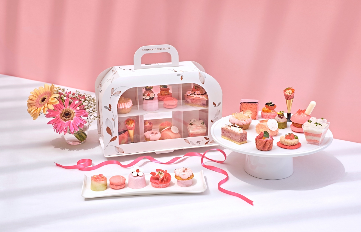 Rosy Medley Takeaway Box at Goodwood Park Hotel