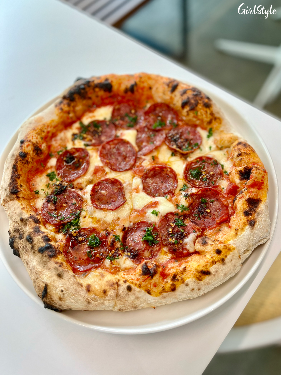 Calabrese Salami Pizza