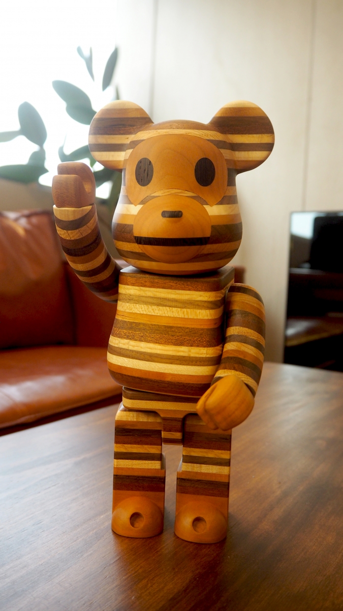 Bearbrick Karimoku Baby Milo Horizon (1000%), $3,833, Drunkenbears.
