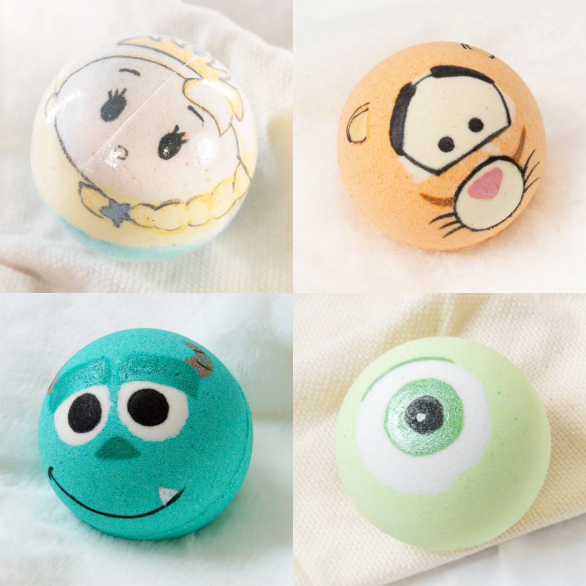 Disney bath bombs from Bath Bomb Flings in Singapore