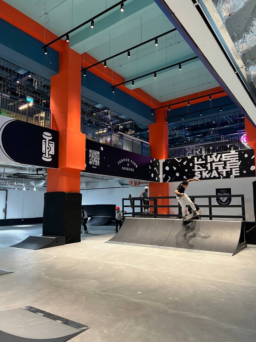 Por Vida Skateboarding Park Singapore