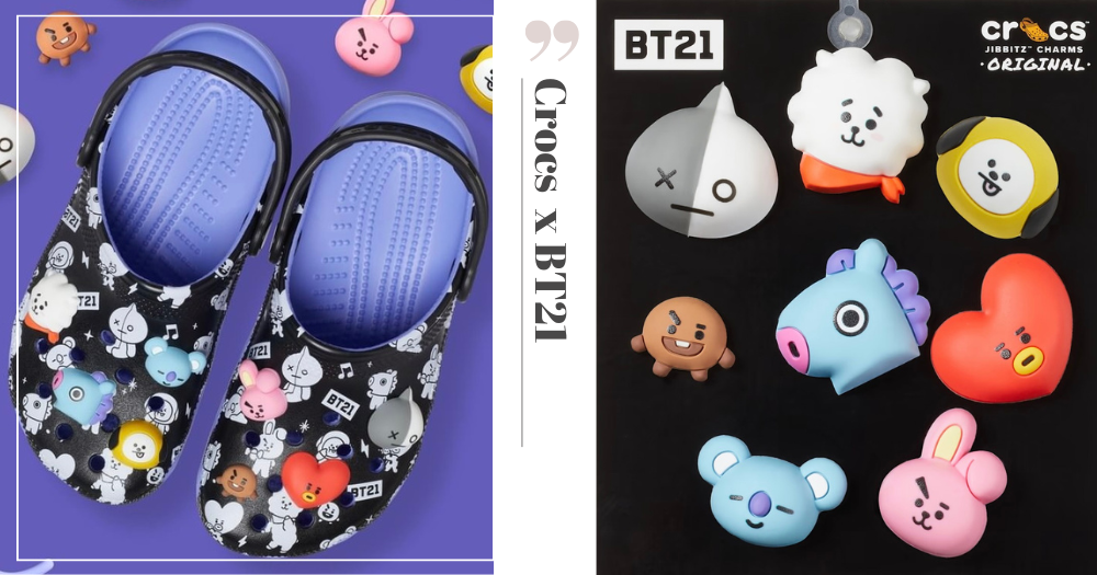 Crocs x BT21 Collection In Singapore Shoes & Jibbitz