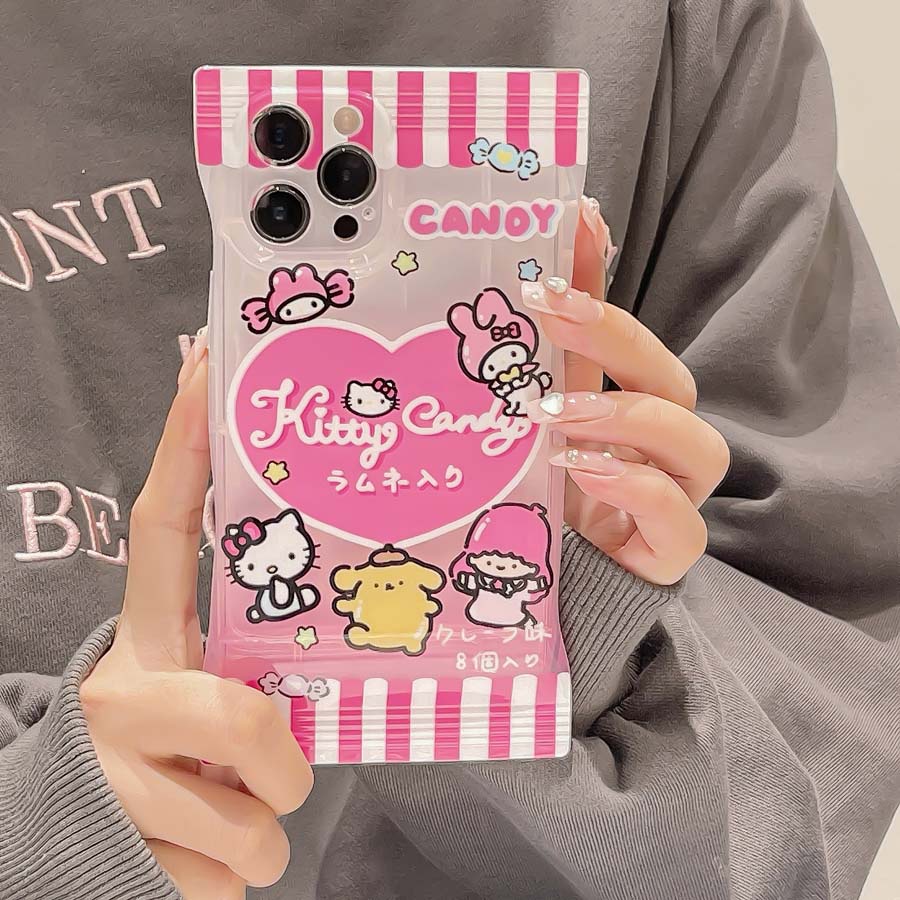 Sanrio characters candy bag iPhone case