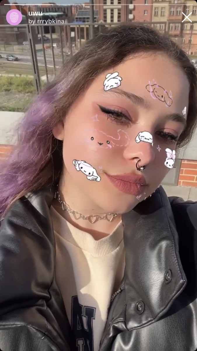 Cinnamoroll Instagram Stories Filter