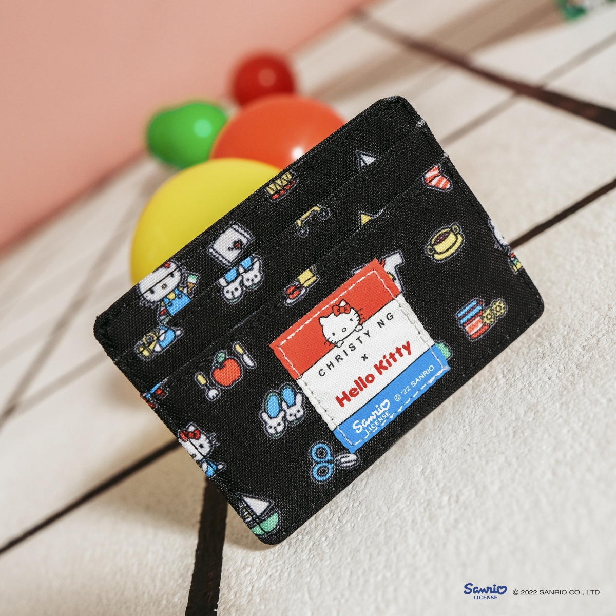 Christy Ng X Hello Kitty Patchwork card holder