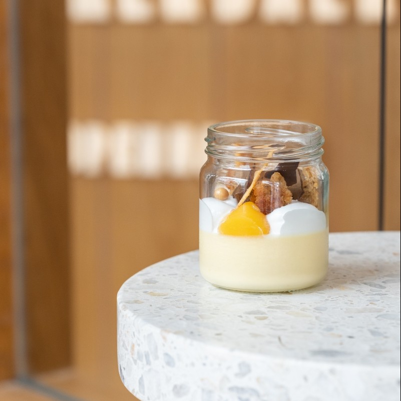 Lemon Cloud Dessert Jar