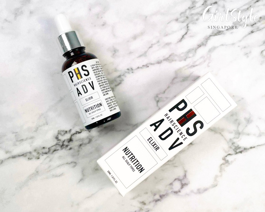 ADV Elixir, $83 for 30ml and $142 for 50ml, PHS HAIRSCIENCE.
