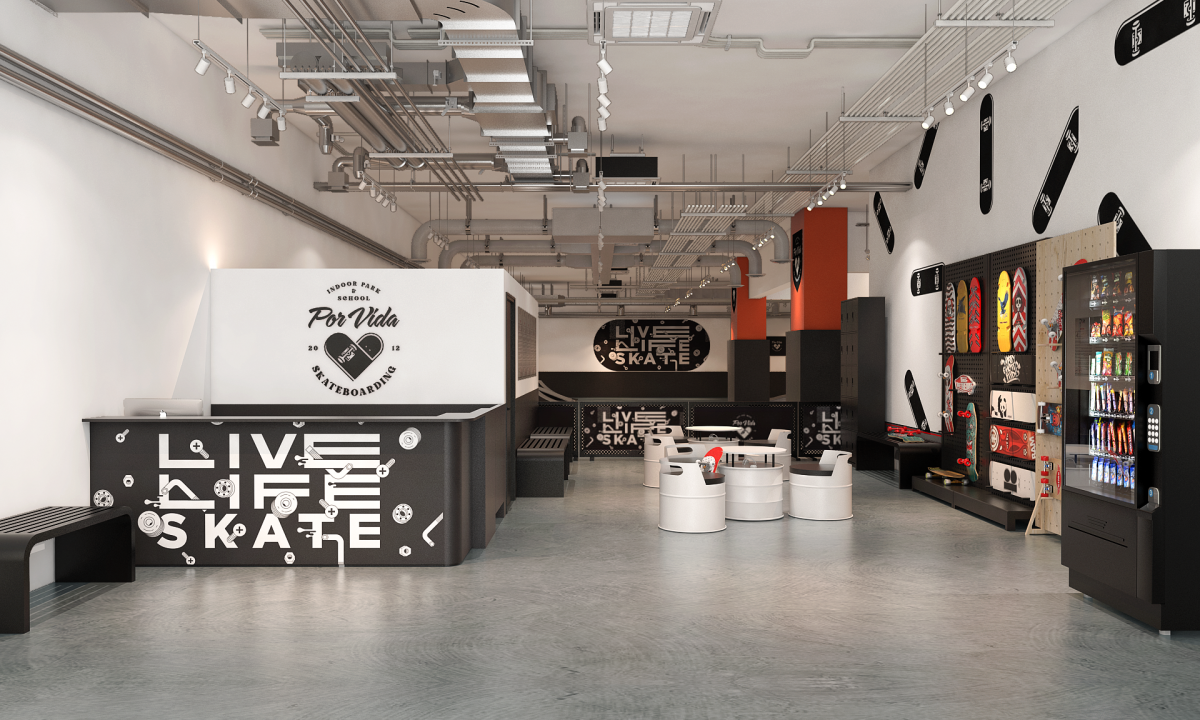 Por Vida Skateboarding Park Singapore