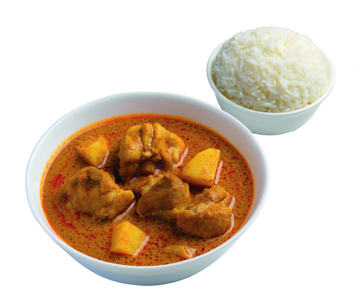 Curry Chicken with Fragrant Rice