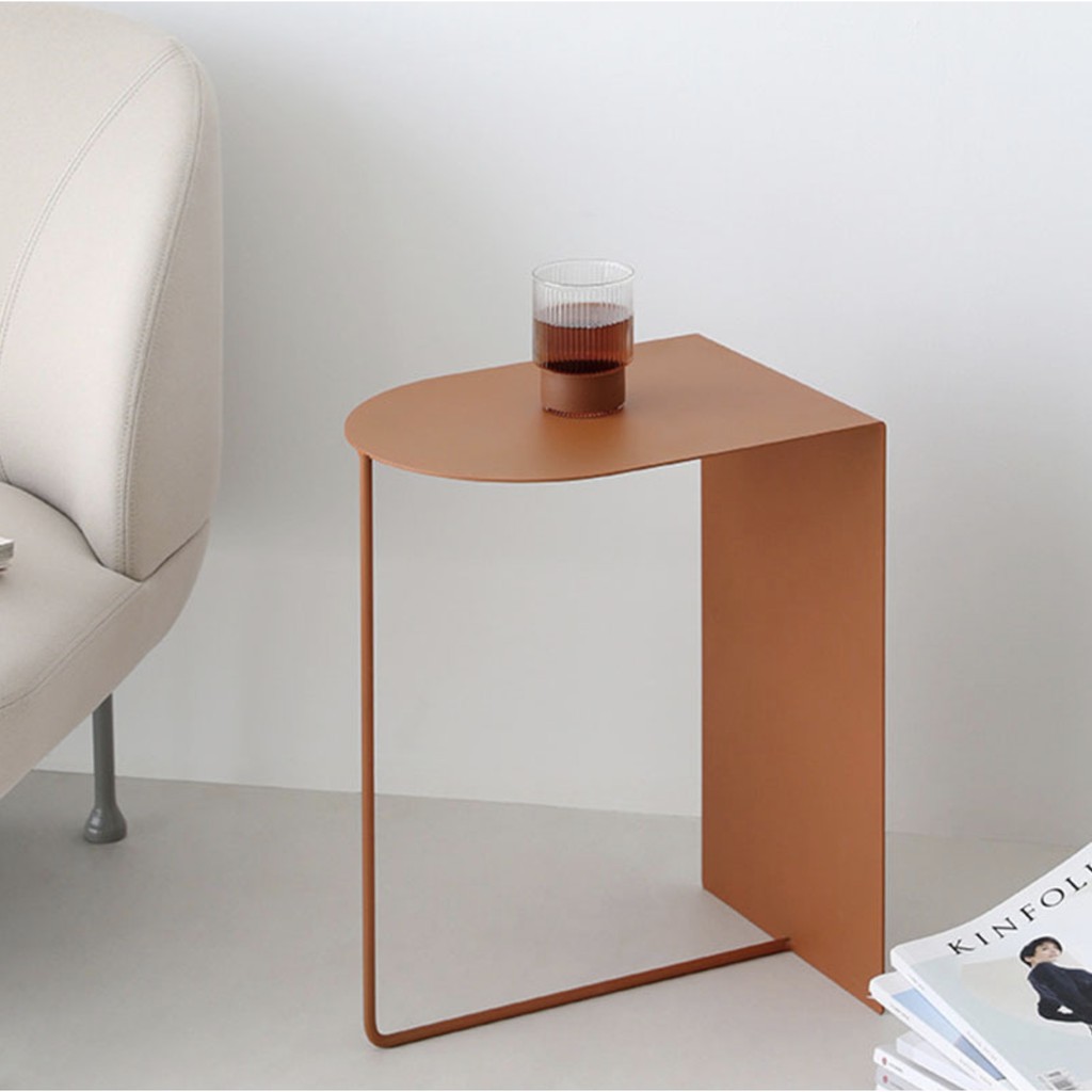 Asymmetrical side table
