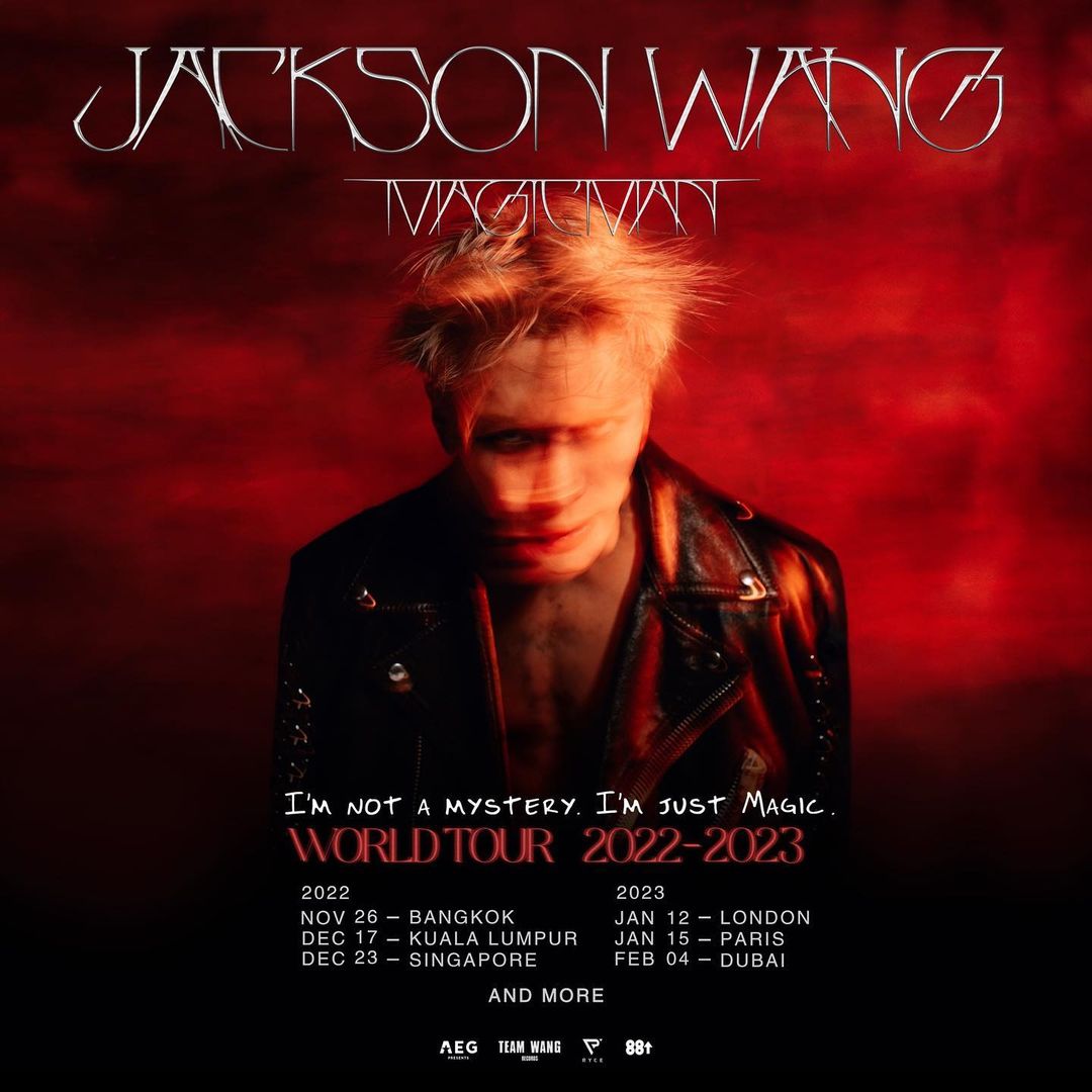 Jackson Wang Magic Man World Tour Singapore
