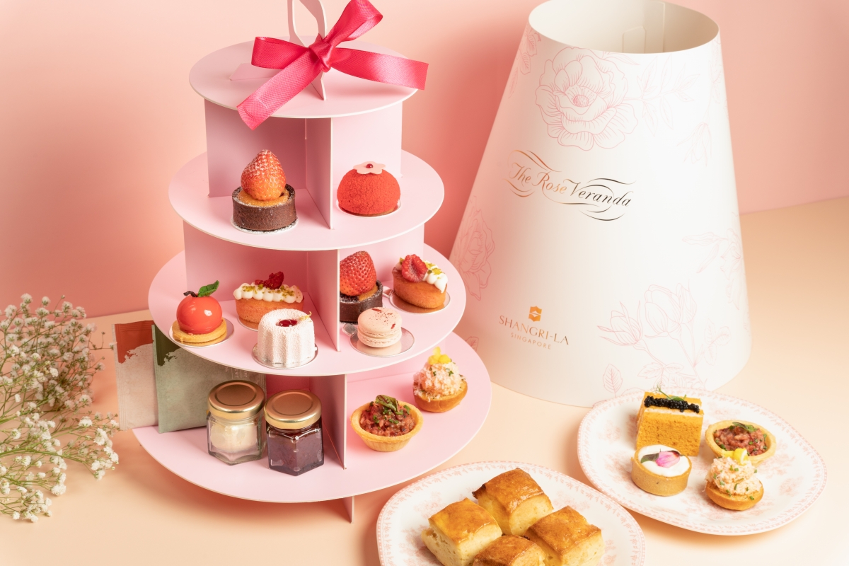 Shangri-La Pink High Tea Takeaway Set