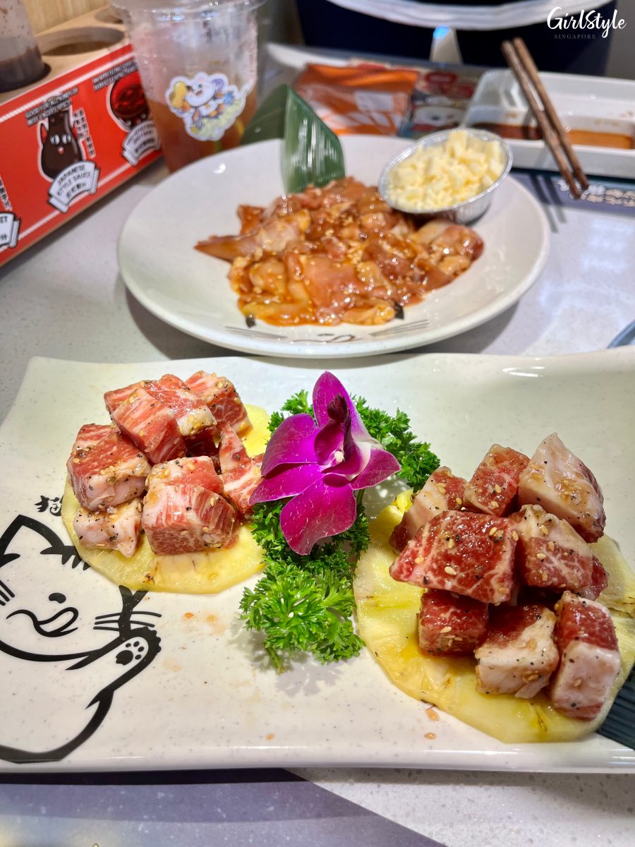 Iberico Pork Collar in Pineapple Sauce