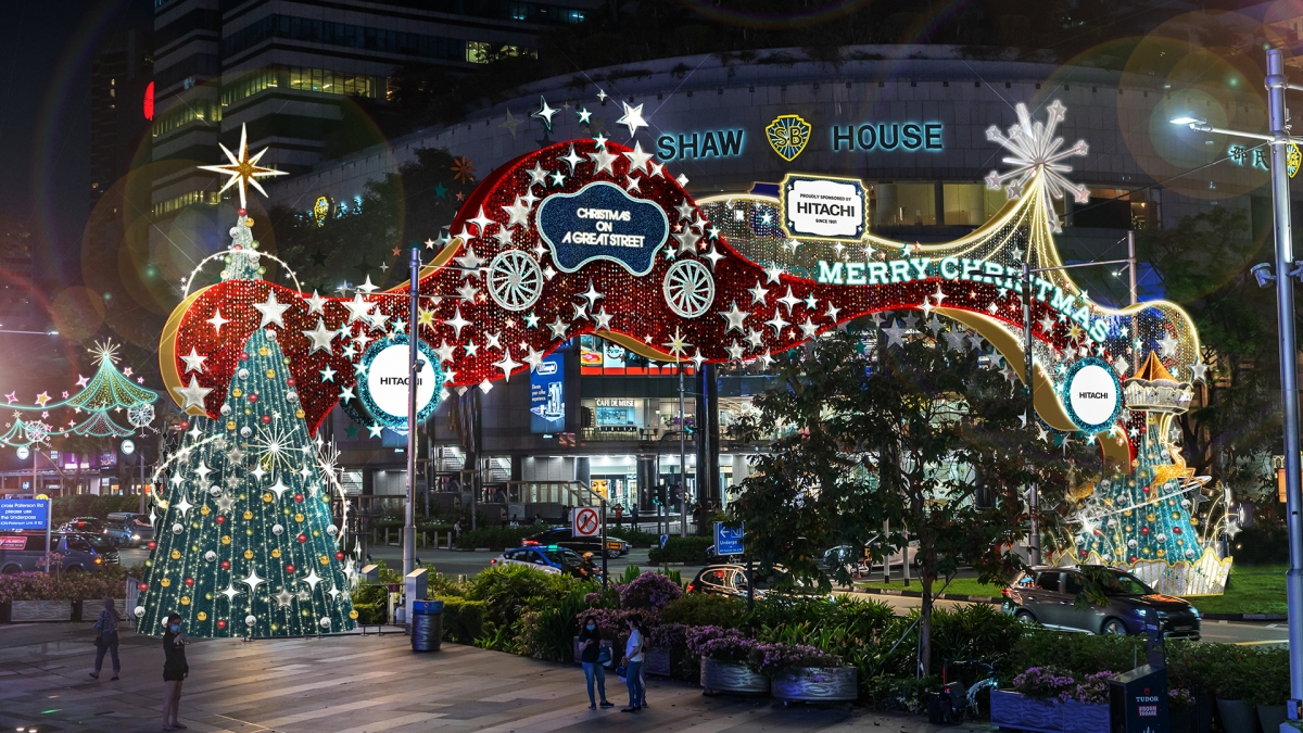 Christmas Lights at Orchard Road - Main Arch