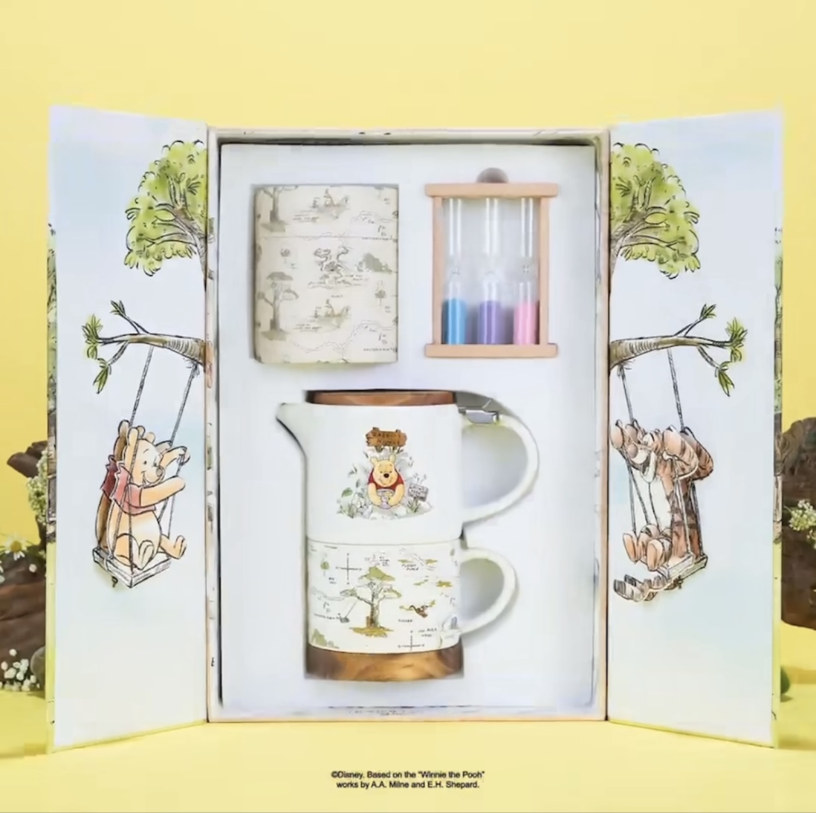 Coffee Bean x Winnie the Pooh Tea Set
