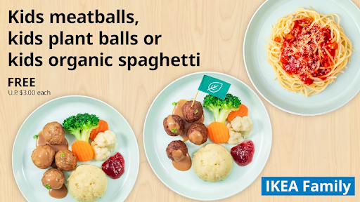 IKEA Singapore kids eat free on Children's Day
