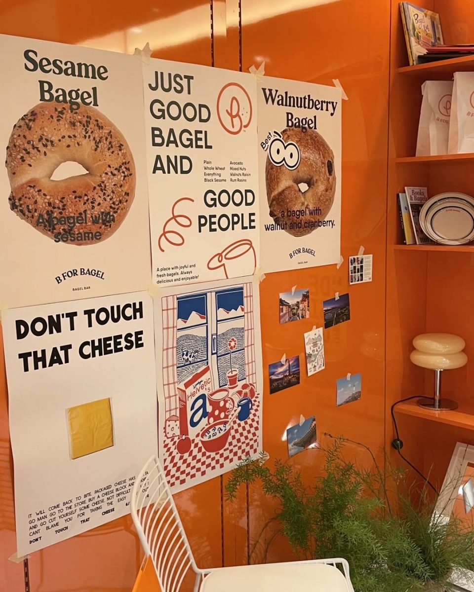 B for Bagel Singapore - Orange Corner