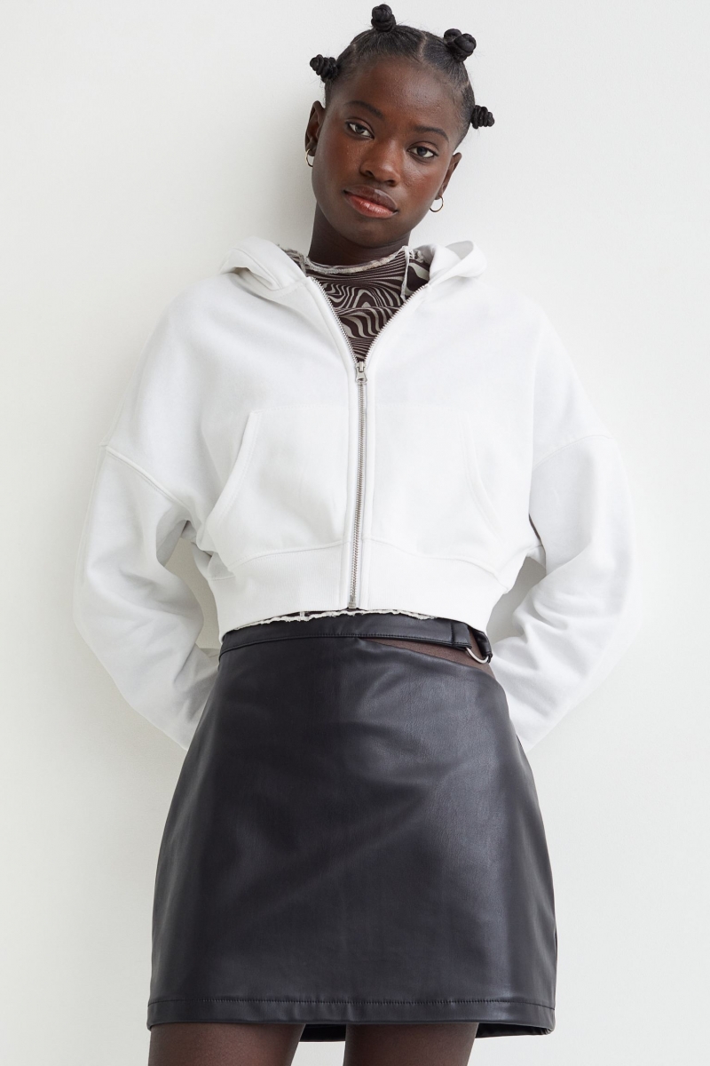 H&M Cut-Out-Detail Skirt