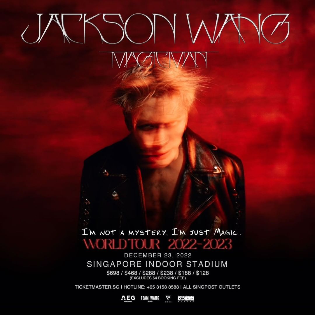 Jackson Wang Singapore Tickets