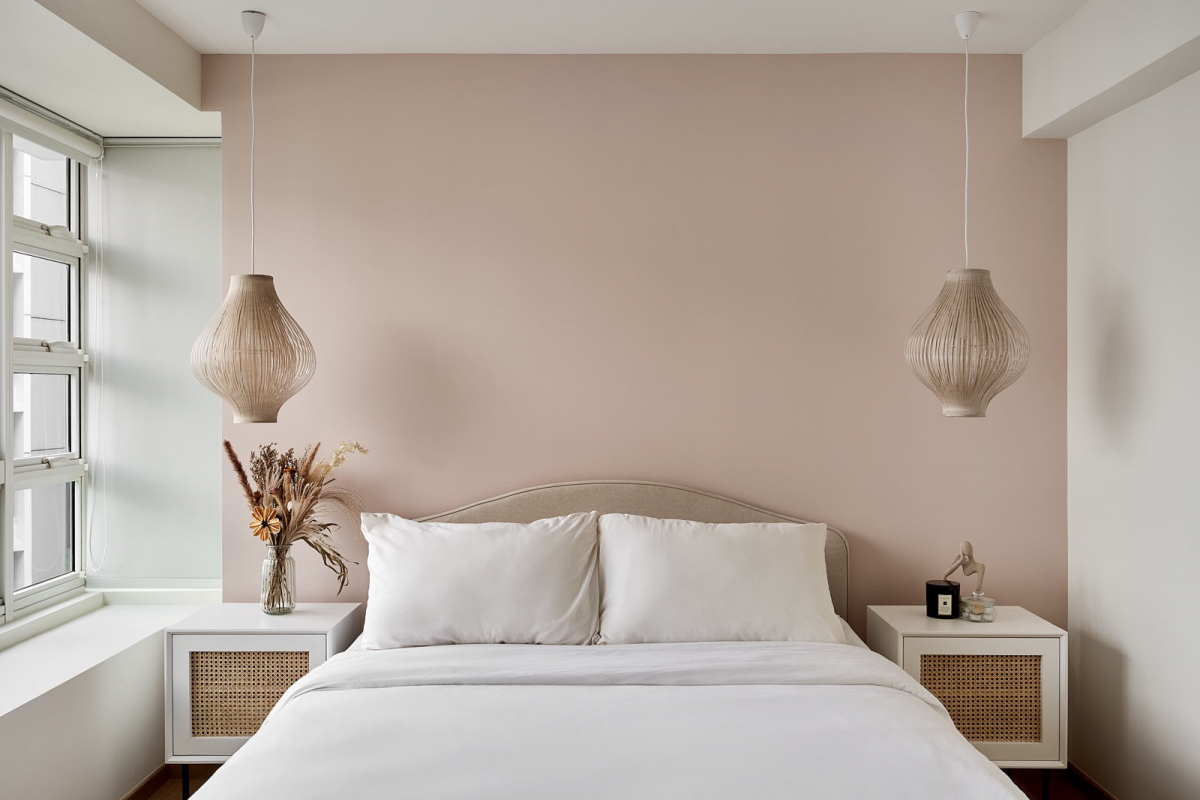 Soothing HDB in Punggol Singapore by LemonFridge Studio