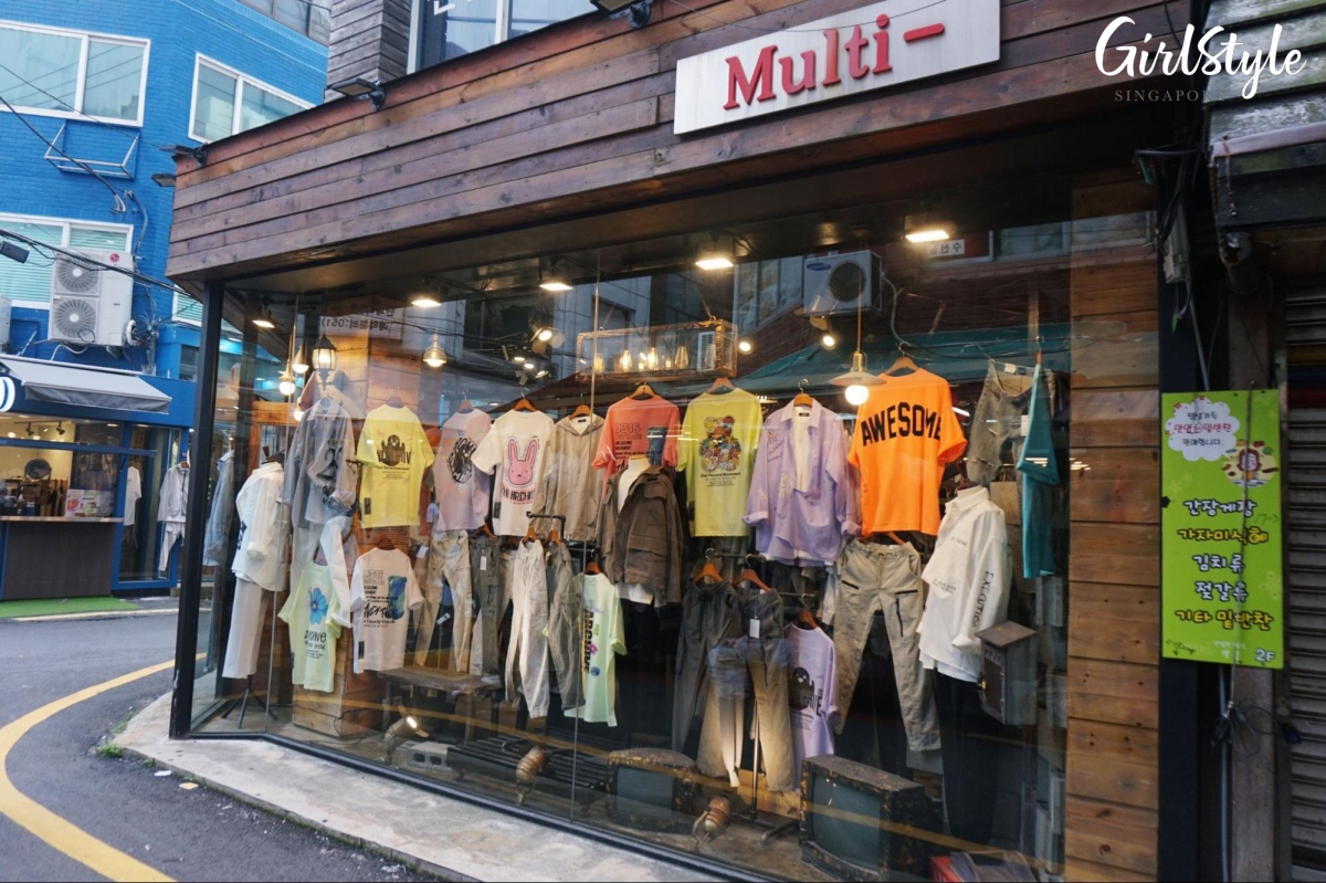 Gwangbokro Fashion Street Busan Korea