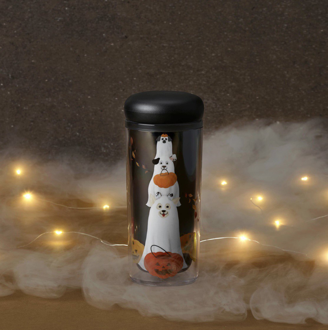 Starbucks Halloween Collection - Dog And Friends Trick Or Treat Tumbler