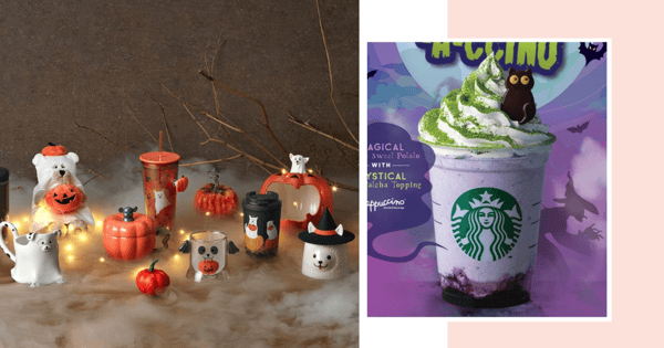 Starbucks Singapore's Halloween Collection: 17 Spoopy Items & New Witch-Themed Drink Topped With A Cat
