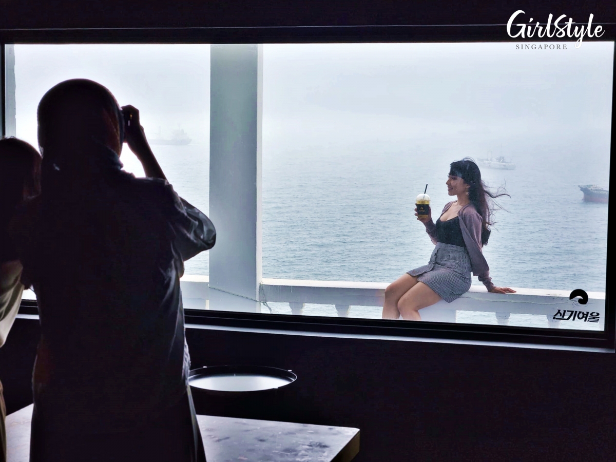 Sinki Yeoul cafe at Huinnyeoul Culture Village Busan Korea