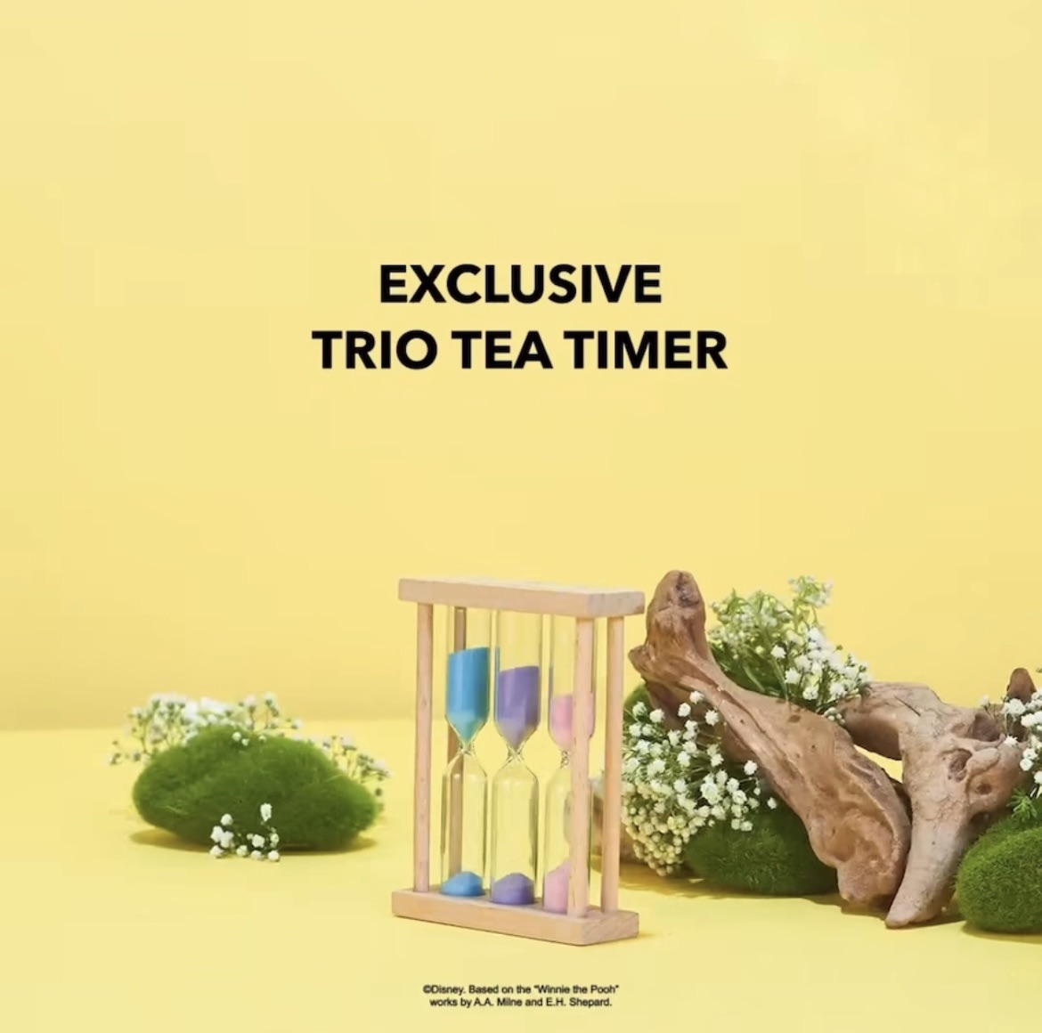 Coffee Bean x Winnie the Pooh Trio Tea Timer