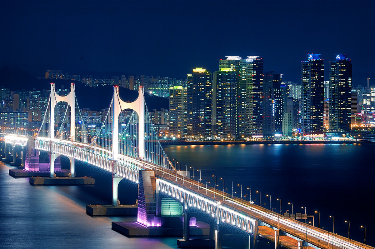 Gwangan Bridge / Diamond Bridge Busan Korea