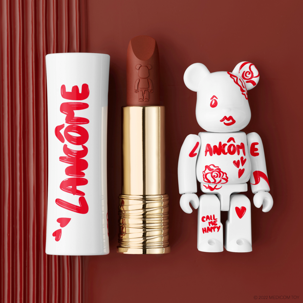 Lancome Bearbrick lipstick Singapore