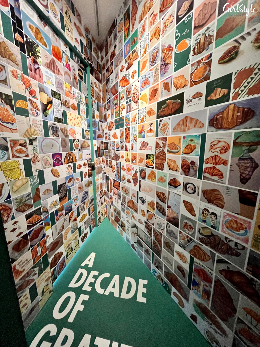Tiong Bahru Bakery-themed photo area