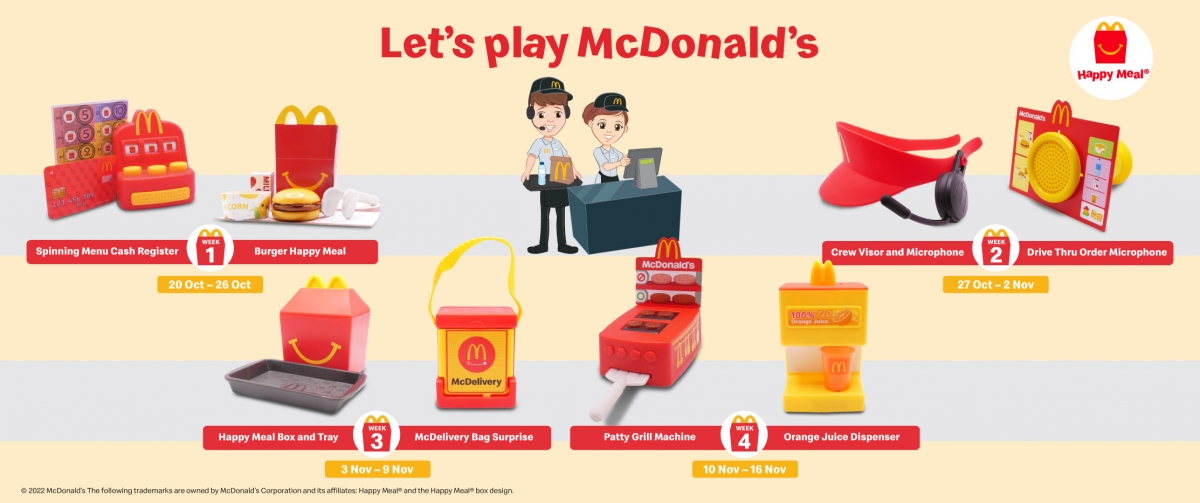 Let's Play McDonald's Happy Meal Toys