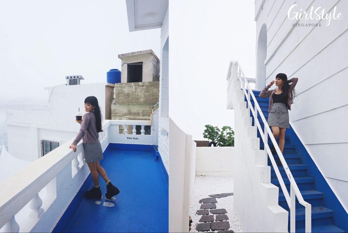 Sinki Yeoul cafe at Huinnyeoul Culture Village Busan Korea