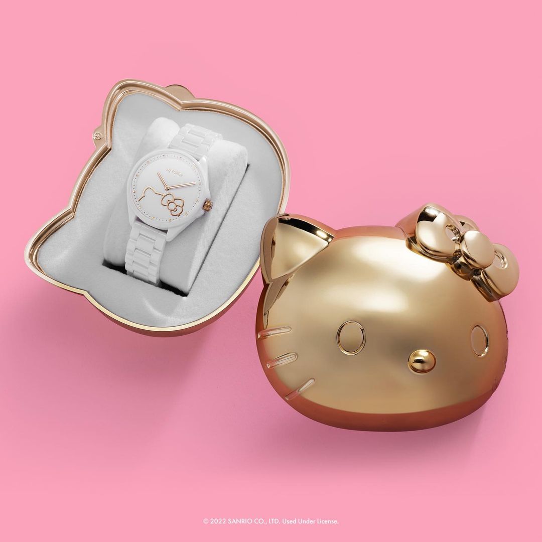MVMT x Hello Kitty Collection - Hello Kitty White Coronada Ceramic Watch
