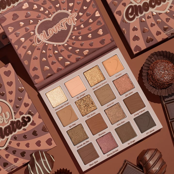 ColourPop's Chocolate Collection New Lip & Eye Makeup Items