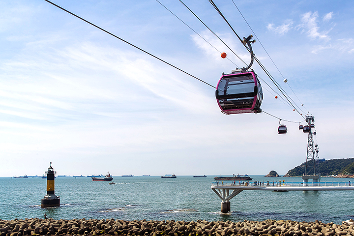 Songdo Cable Car Busan Korea