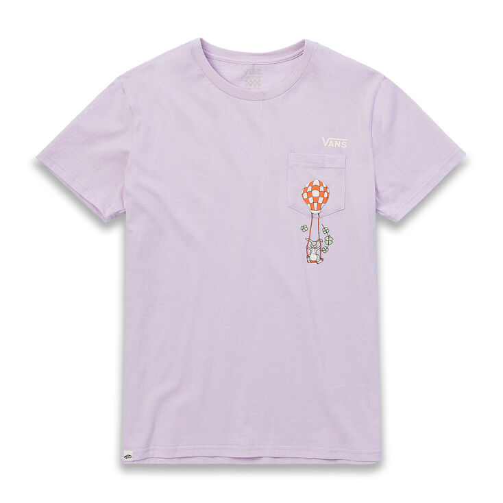 Vans Lucky Day Pocket T-shirt in Lavender Fog