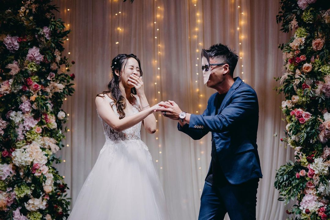 "Song Joong Ki" at Samantha Tan's wedding