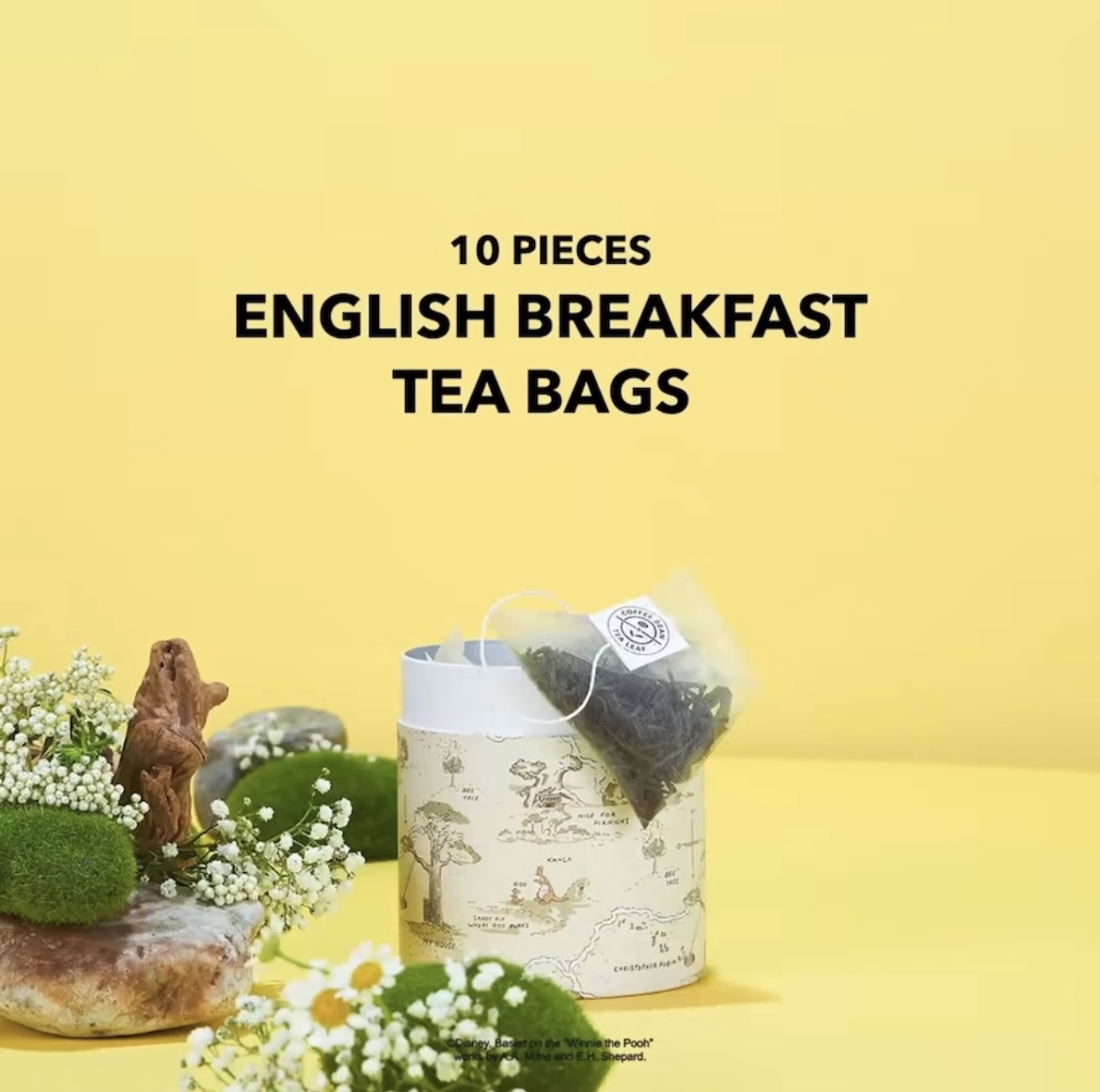 Coffee Bean x Winnie the Pooh Tea Box