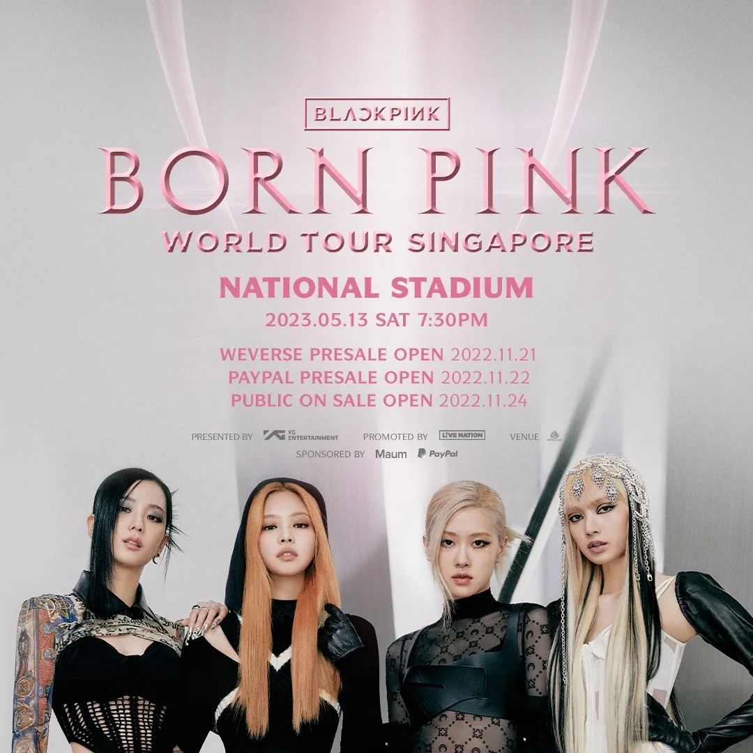 BLACKPINK Born Pink Concert Singapore
