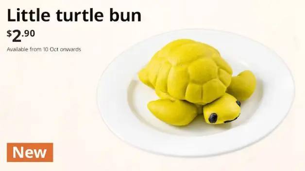 IKEA Singapore Turtle Bun