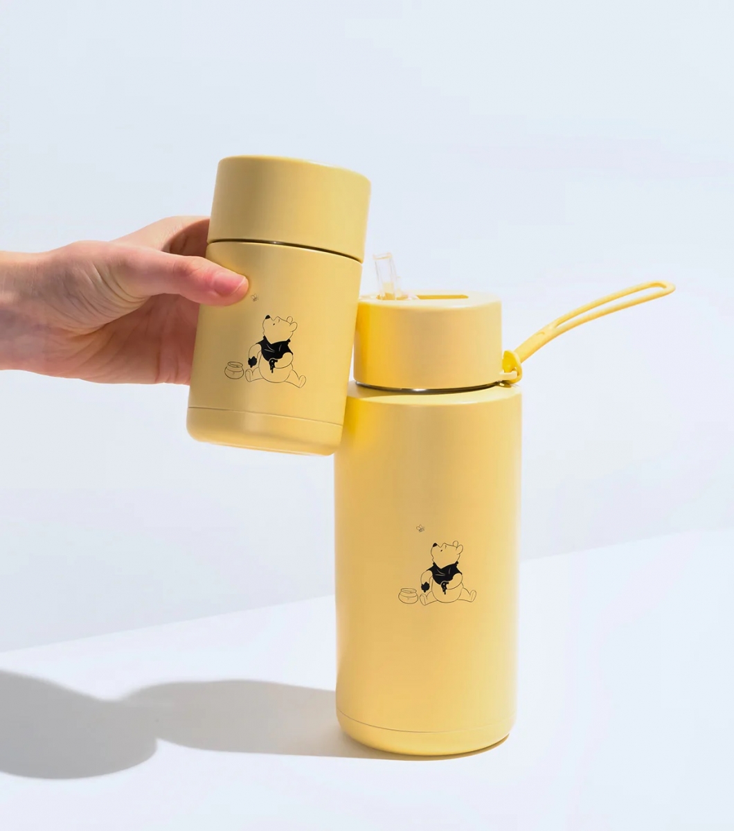 Frank Green Winnie the Pooh Collection - Pooh Ceramic Reusable Bottle & Cup