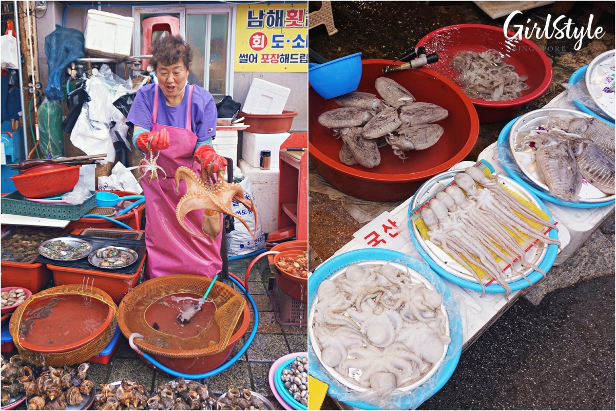 Jagalchi Market Busan Korea