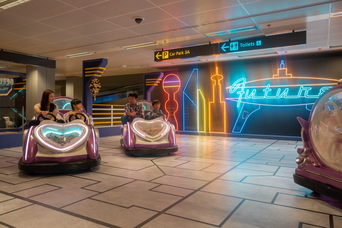Changi Festive Village - T3 Underground Carnival The Future World