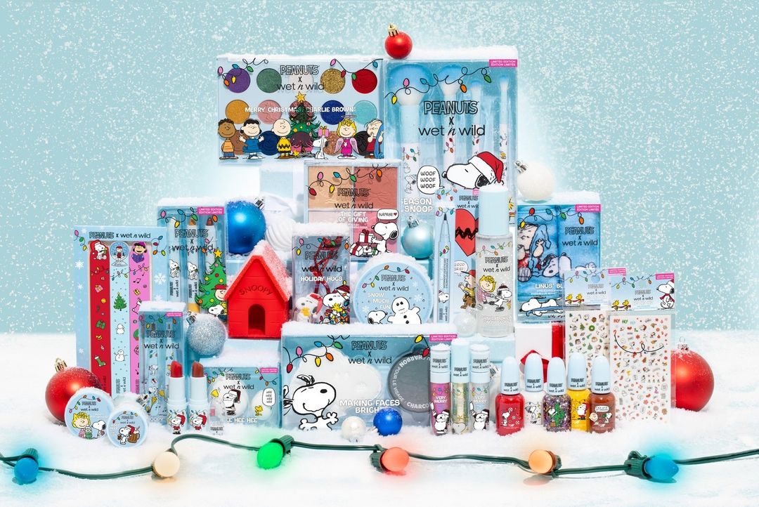 PEANUTS x wet n wild Snoopy Christmas Collection