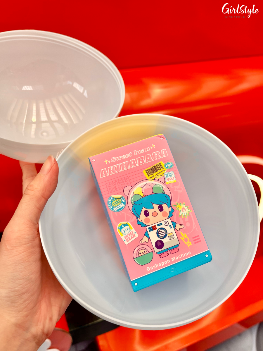 POP MART blind box in a Gashapon Ball from the Giant Sweet Bean Gashapon Machine