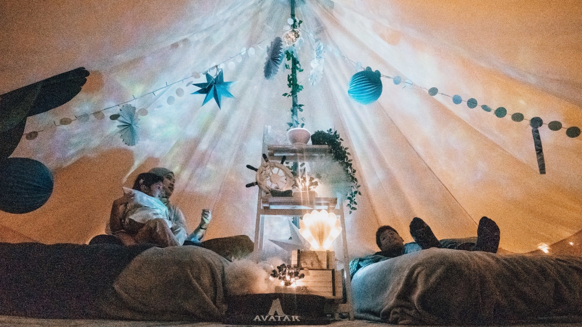 Changi Festive Village - Glamping In The Clouds