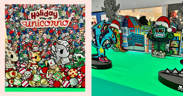 tokidoki Christmas Pop-Up In Singapore: Get Personalised Caricature Portraits, Eco Bags & More