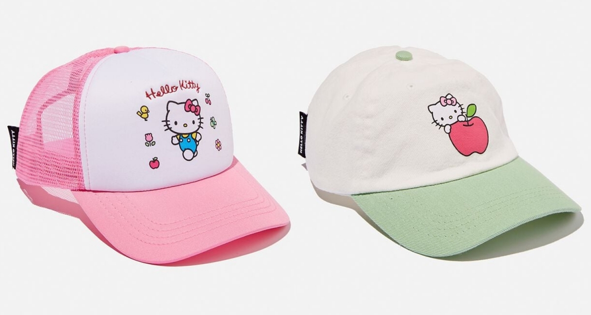 Cotton On Hello Kitty caps in Singapore